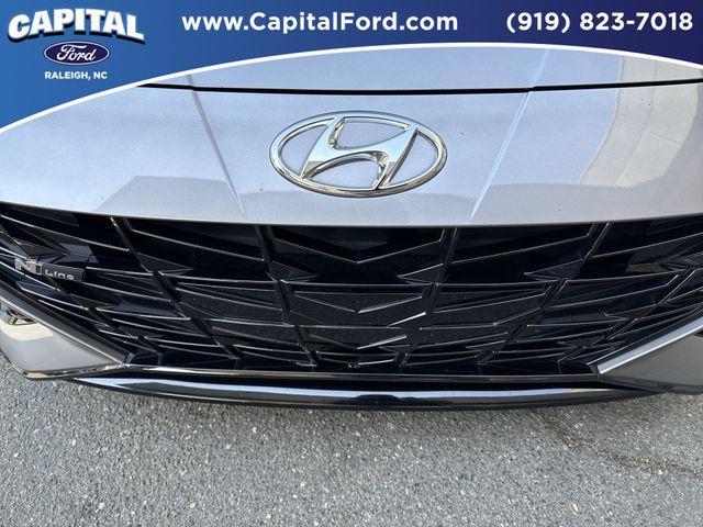 used 2023 Hyundai Elantra car, priced at $24,745
