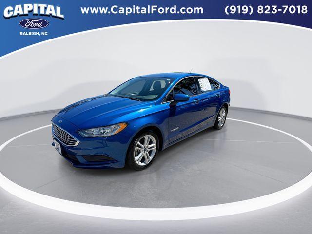 used 2018 Ford Fusion Hybrid car, priced at $16,495