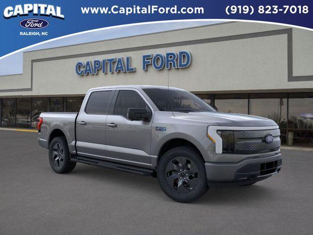 new 2025 Ford F-150 Lightning car, priced at $68,935