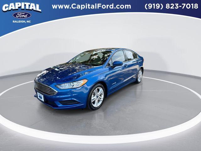 used 2018 Ford Fusion Hybrid car, priced at $14,985