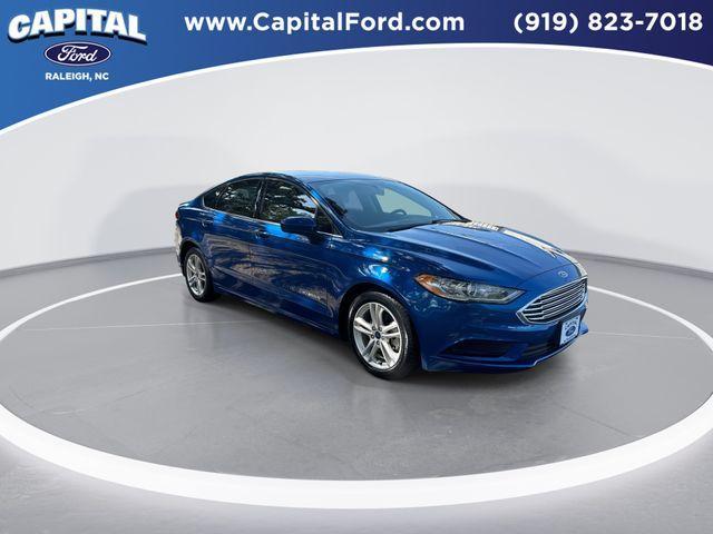used 2018 Ford Fusion Hybrid car, priced at $14,985