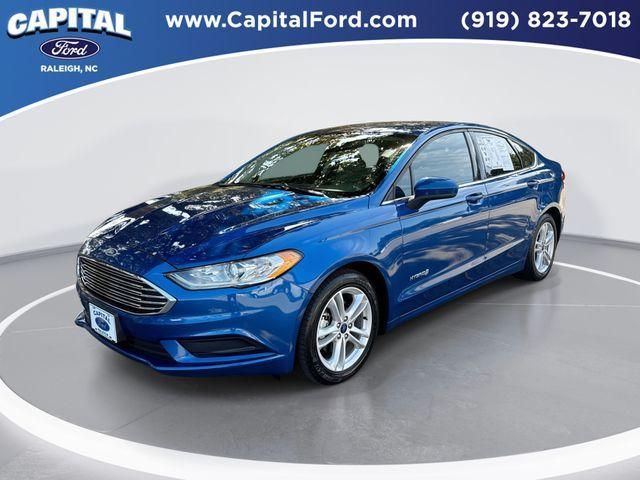 used 2018 Ford Fusion Hybrid car, priced at $14,985