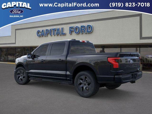 new 2025 Ford F-150 Lightning car, priced at $73,490