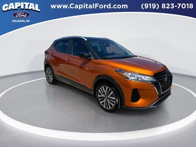 used 2021 Nissan Kicks car, priced at $15,985