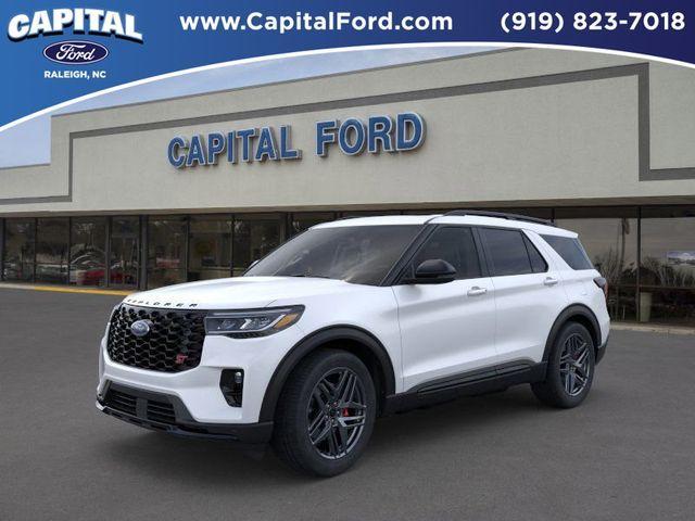 new 2025 Ford Explorer car, priced at $57,855