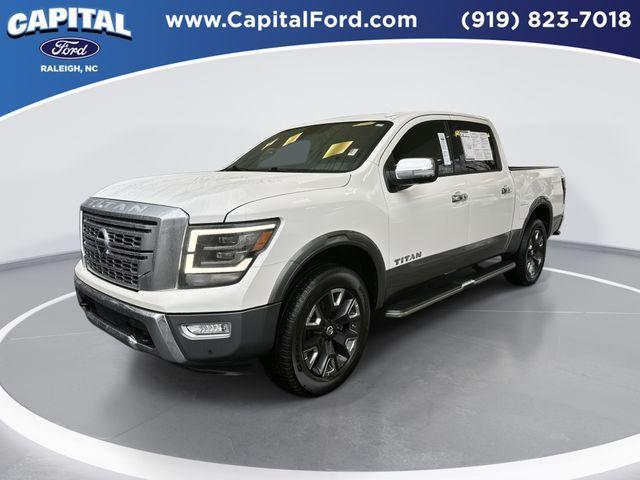 used 2021 Nissan Titan car, priced at $33,495