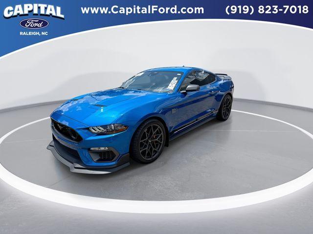 used 2021 Ford Mustang car, priced at $49,495