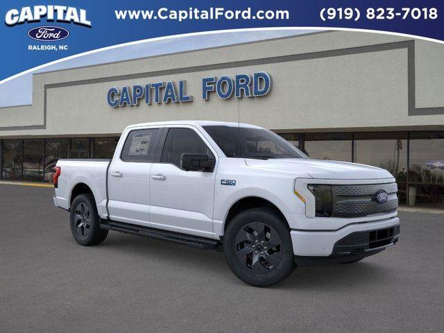 new 2025 Ford F-150 Lightning car, priced at $74,985