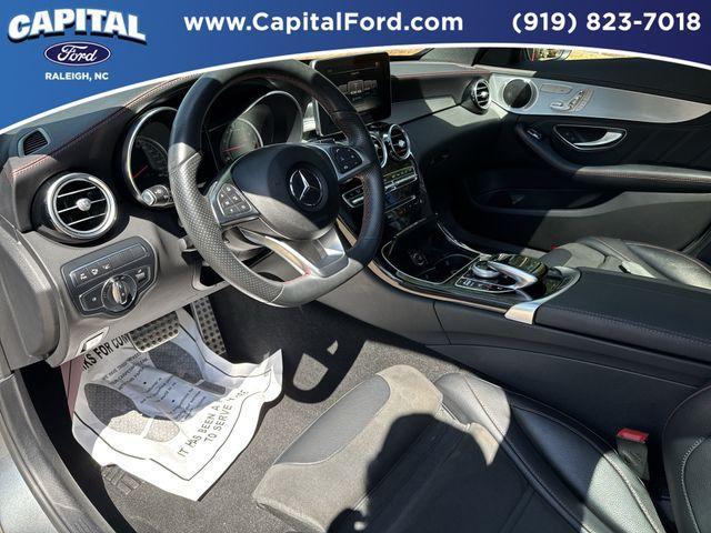 used 2018 Mercedes-Benz AMG C 43 car, priced at $30,975