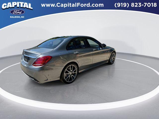 used 2018 Mercedes-Benz AMG C 43 car, priced at $30,975
