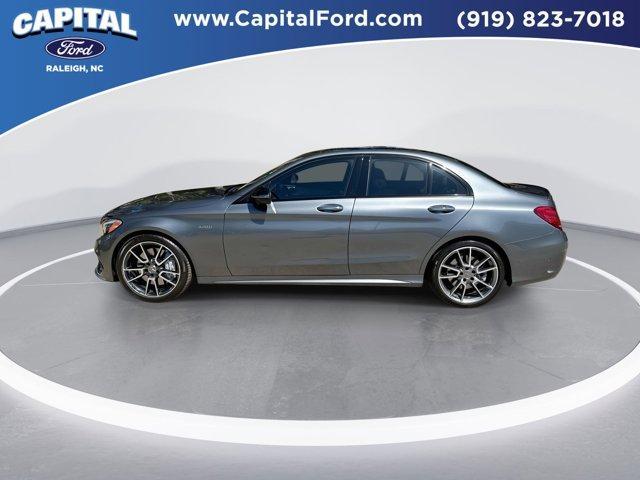 used 2018 Mercedes-Benz AMG C 43 car, priced at $30,985