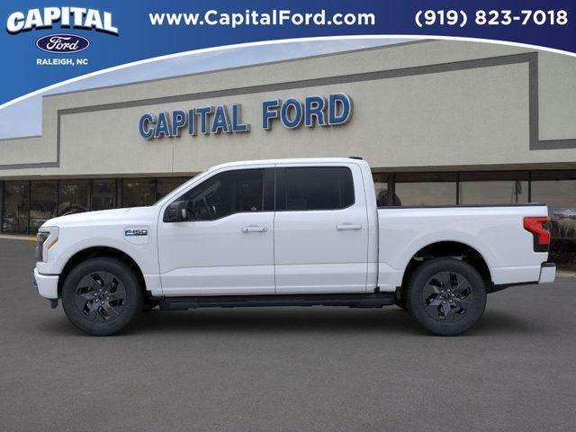 new 2025 Ford F-150 Lightning car, priced at $72,195