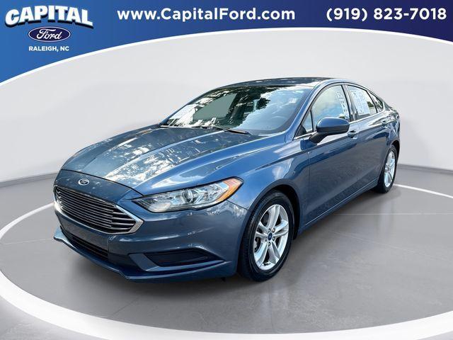 used 2018 Ford Fusion car, priced at $14,525
