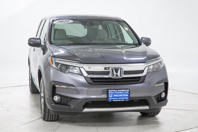 used 2021 Honda Pilot car, priced at $29,498