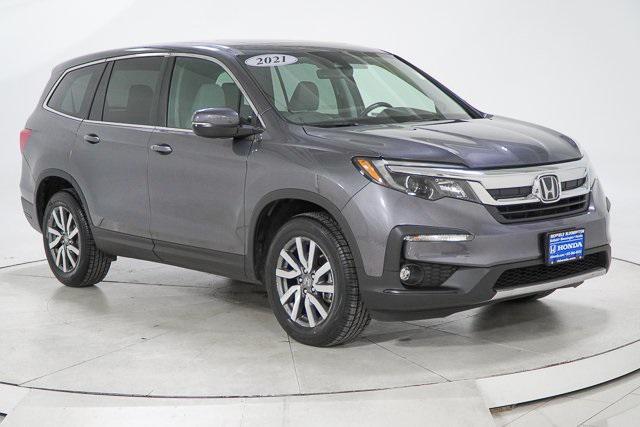 used 2021 Honda Pilot car, priced at $29,498