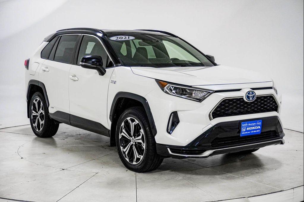 used 2021 Toyota RAV4 Prime car, priced at $36,898