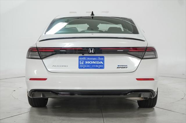 new 2025 Honda Accord Hybrid car, priced at $35,117