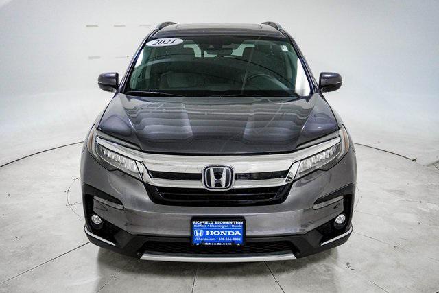 used 2021 Honda Pilot car, priced at $28,598