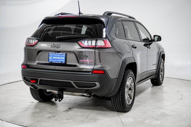 used 2021 Jeep Cherokee car, priced at $24,327