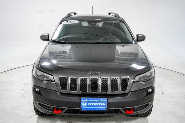 used 2021 Jeep Cherokee car, priced at $24,327