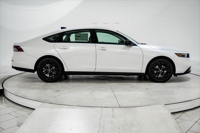 new 2025 Honda Accord car, priced at $30,705