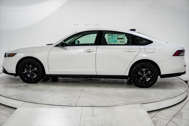 new 2025 Honda Accord car, priced at $30,705