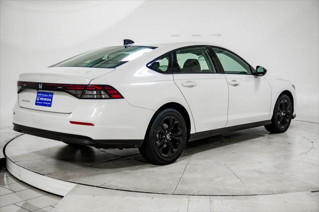 new 2025 Honda Accord car, priced at $30,705