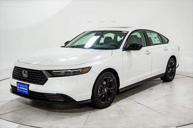new 2025 Honda Accord car, priced at $30,705