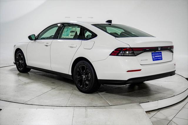 new 2025 Honda Accord car, priced at $30,705