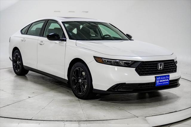 new 2025 Honda Accord car, priced at $30,705