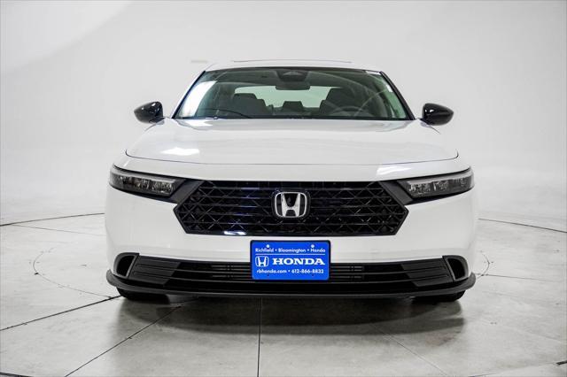 new 2025 Honda Accord car, priced at $30,705