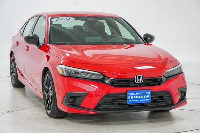 used 2022 Honda Civic car, priced at $23,998