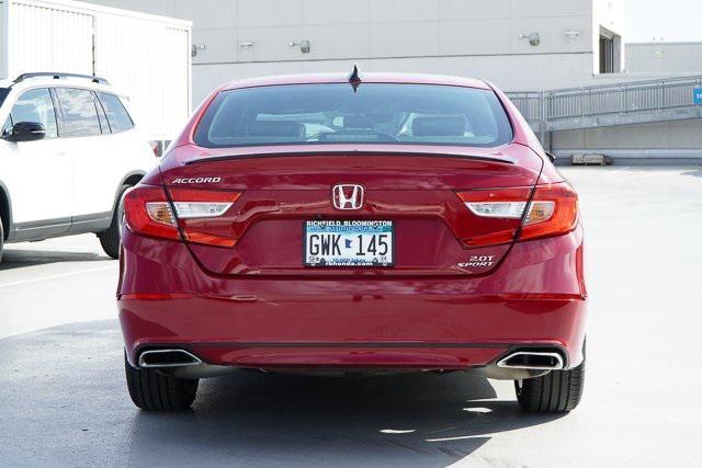 used 2021 Honda Accord car, priced at $23,698