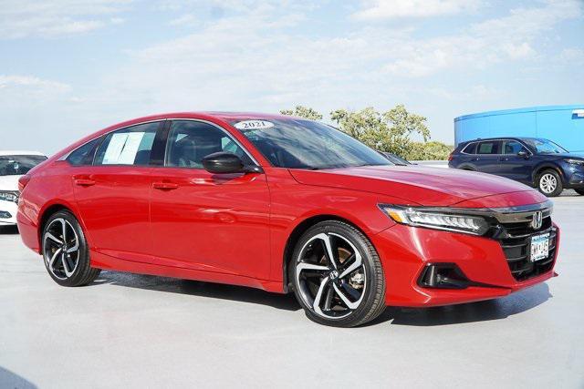 used 2021 Honda Accord car, priced at $23,698