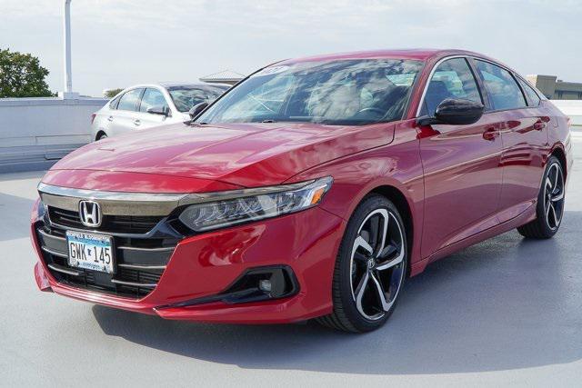 used 2021 Honda Accord car, priced at $23,698