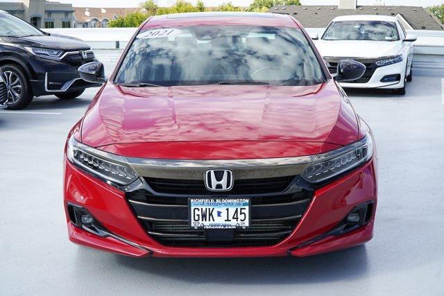 used 2021 Honda Accord car, priced at $23,698