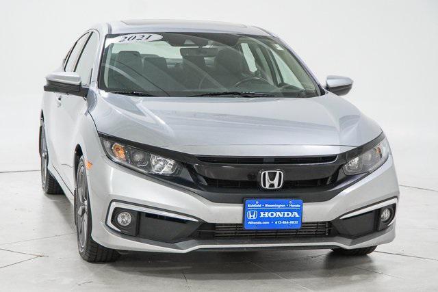 used 2021 Honda Civic car, priced at $20,998