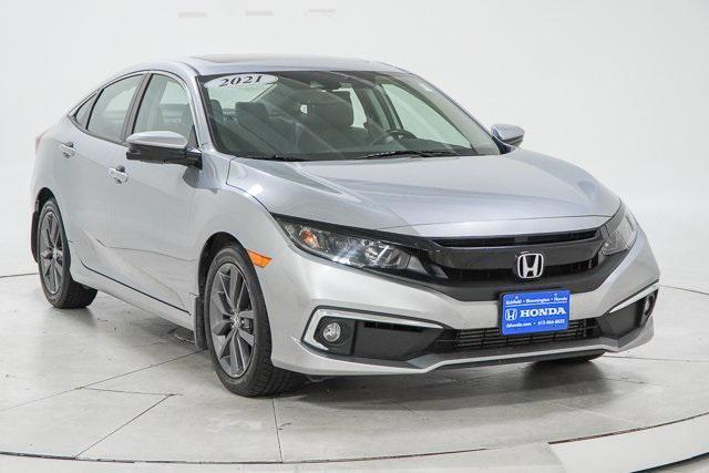 used 2021 Honda Civic car, priced at $20,998