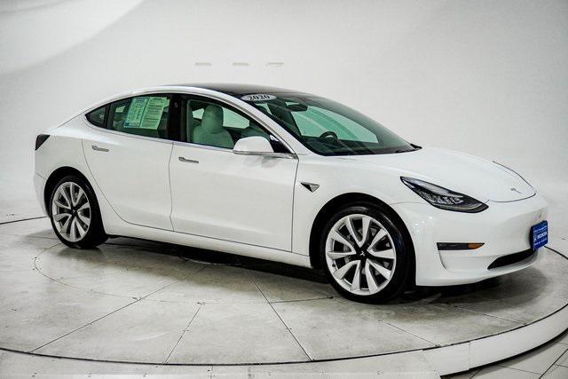 used 2020 Tesla Model 3 car, priced at $27,324