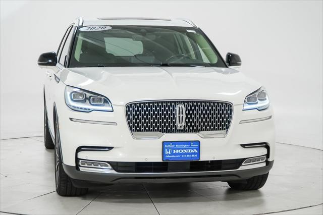 used 2020 Lincoln Aviator car, priced at $27,598