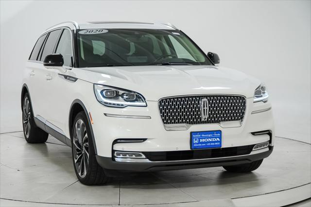 used 2020 Lincoln Aviator car, priced at $27,598