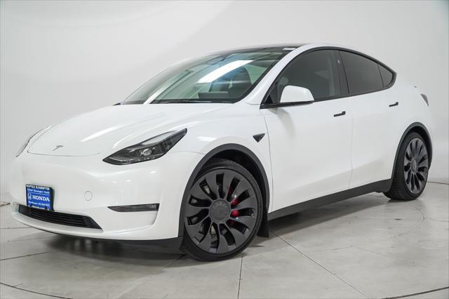 used 2023 Tesla Model Y car, priced at $34,998