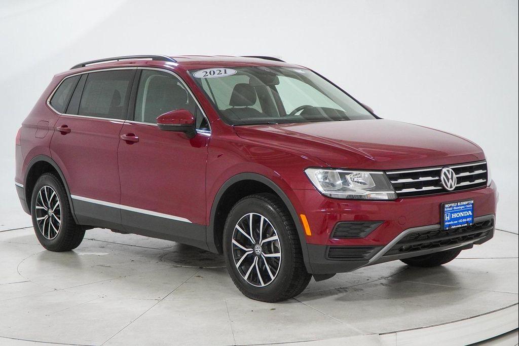 used 2021 Volkswagen Tiguan car, priced at $15,213