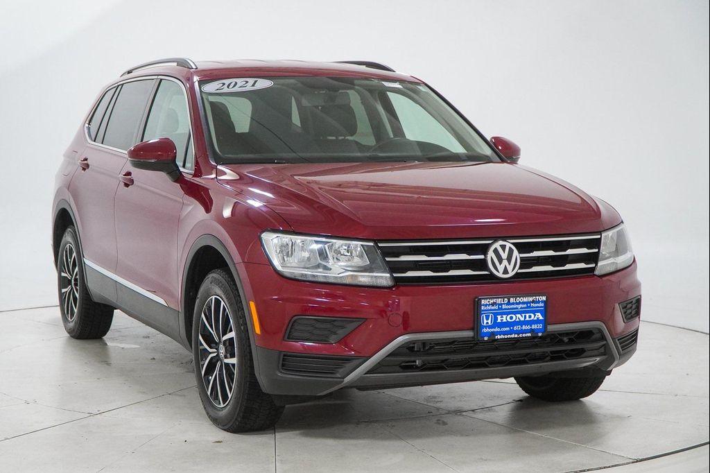 used 2021 Volkswagen Tiguan car, priced at $15,213
