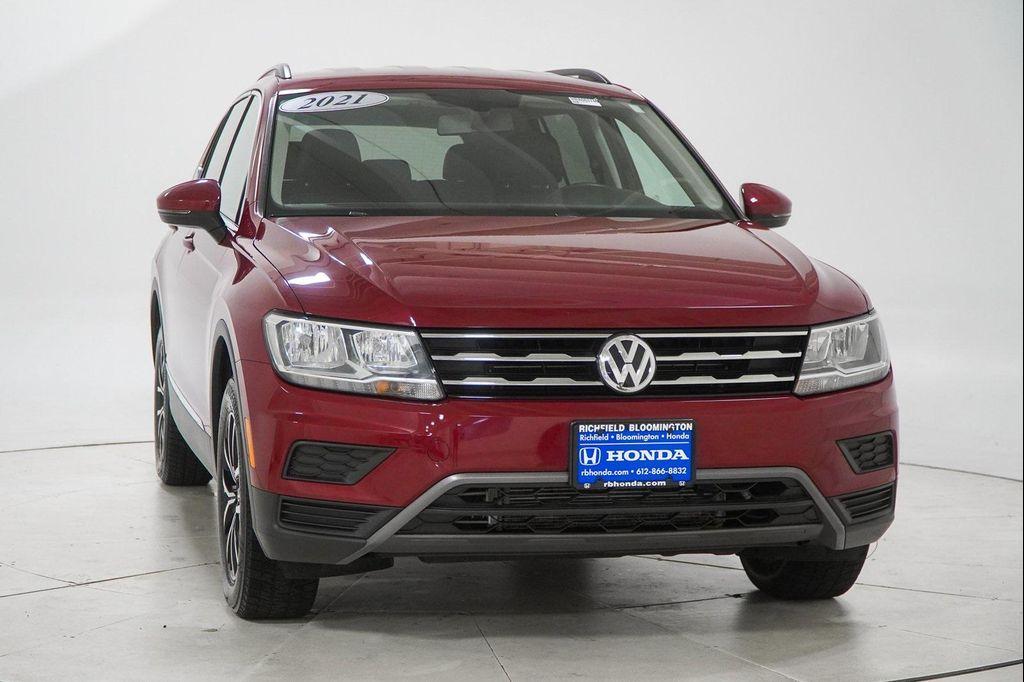 used 2021 Volkswagen Tiguan car, priced at $15,213