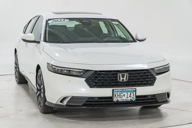 used 2023 Honda Accord Hybrid car, priced at $32,998