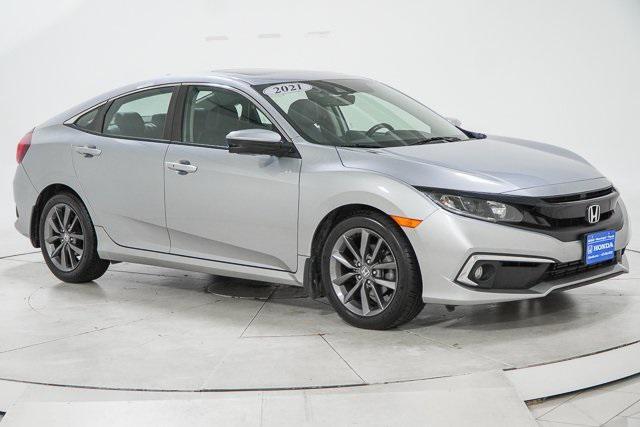 used 2021 Honda Civic car, priced at $20,536