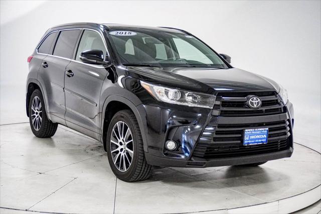 used 2018 Toyota Highlander car, priced at $29,990
