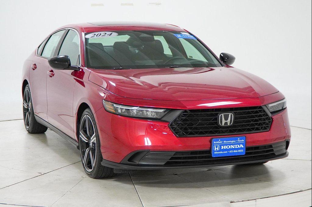 used 2024 Honda Accord Hybrid car, priced at $29,354