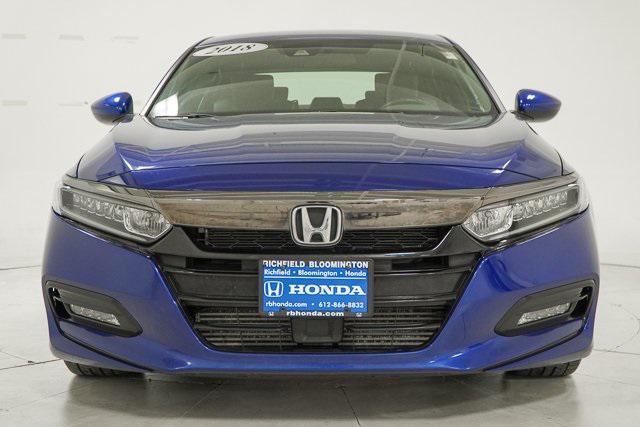 used 2018 Honda Accord car, priced at $16,857